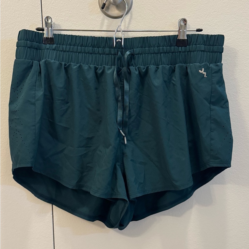 JoyLab Green Athletic Shorts Elastic Waistband Lightweight